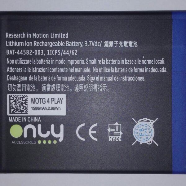 BATERIA M G4 PLAY - G5- XT1621