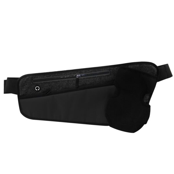 SPORTBELT  MOD 02 - CINTO + PORTABOTELLA - NEGRO