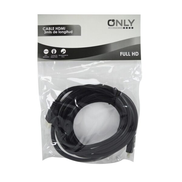 CABLE HDMI GOMA 3M