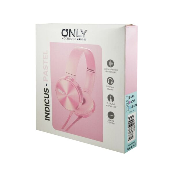 AURICULAR MOD74 - PASTEL - ROSA