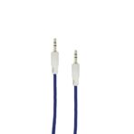 CABLE AUX 3,5 MOD05 - 1 METRO - AZUL - Imagen 3