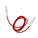 CABLE AUX 3,5 MOD05 - 1 METRO - ROJO - Imagen 2