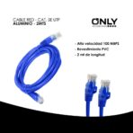 CABLE RED - CAT. 5E UTP ALUMINIO - 2MTS - Imagen 4