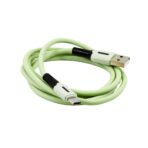 CABLE USB MOD 66 - GUMMY - V8 - VERDE - Imagen 2
