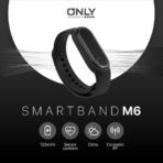 SMART BAND MOD M6 ONLY - NEGRO - Imagen 4