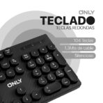 TECLADO CON CABLE MOD K10 - ONLY - Imagen 4