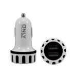 ADAPTADOR-CARGADOR 12V MOD34 - 2,4 AMP C/ 2 USB - NEGRO - Imagen 2