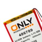 BATERIA DE TABLET 486789  - 4200mAh - 6.5 x 9 cm - Imagen 2