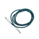 CABLE AUX 3,5 MOD129 - TELADO - AZUL - Imagen 2