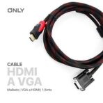 CABLE HDMI A VGA 1.5M - Nylon - Imagen 4