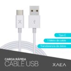 CABLE USB MOD 74 QUALY 4.4 AMP - XAEA - TIPO C - 1 MTS - Imagen 4