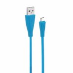 CABLE USB MOD22 - ECO LISO - V8 - AZUL - Imagen 2