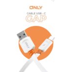 CABLE USB MOD92 GAP - ONLY - TIPO C - 4 A - NARANJA - Imagen 4