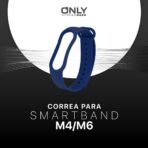 SMART BAND BRACELET - M4/M6 - DARK BLUE - Imagen 4