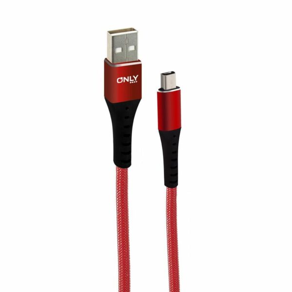 CABLE USB MOD25 - THOR - V8 - ROJO