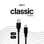 CABLE USB MOD 50 - TIPO C - NEGRO - Imagen 4