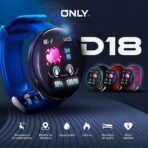 SMART WATCH MODS-D18S - ST - NEGRO - Imagen 2