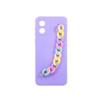 TPU MOD523 SILICONE CADENA - SAM A34 - ONLY - VIOLETA