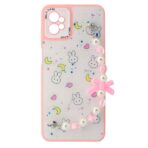 TPU MOD522 GLITTER CHAINS - SAM A12 - ONLY - PINK