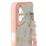 TPU MOD522 GLITTER CHAINS - SAM A12 - ONLY - PINK - Imagen 2