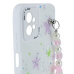 TPU MOD522 GLITTER CHAINS - SAM A12 - ONLY - BLANCO - Imagen 2