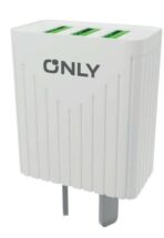 CARGADOR 220V MODO-008 - 4,4A - 3USB + CABLE TIPO TC - ONLY