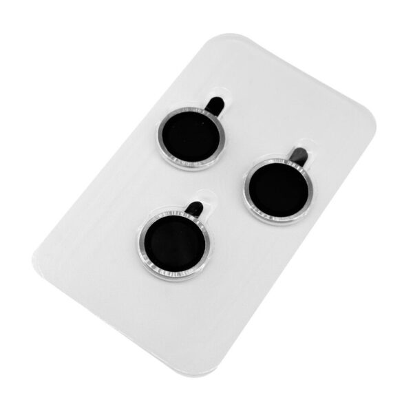 PROTECTOR DE CAMARA - MODO-003 LISO - IPH 15 PRO / 15 PRO MAX - ONLY - PLATA