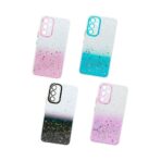 TPU MOD513 GLITTER SPLASH - SAM A34 - ONLY - LIGHT BLUE - Imagen 4