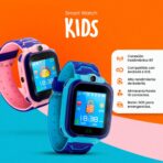 SMART WATCH MODS-018 KID - ST - CELESTE - Imagen 4