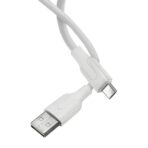 CABLE USB MOD 48 CLASSIC - V8 - BLANCO - Imagen 2