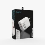 ADAPTADOR-CARGADOR 220V MODX-004 SUPREME - 5A - 1USB + TIPO C - XAEA