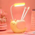 LAMPARA DE ESCRITORIO MODS-001 CARACOL - ST - AMARILLO - Imagen 4