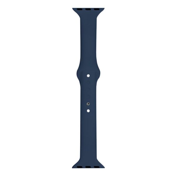 MALLA RELOJ MODS-752 SILICONA LISA 38 - ST - AZUL