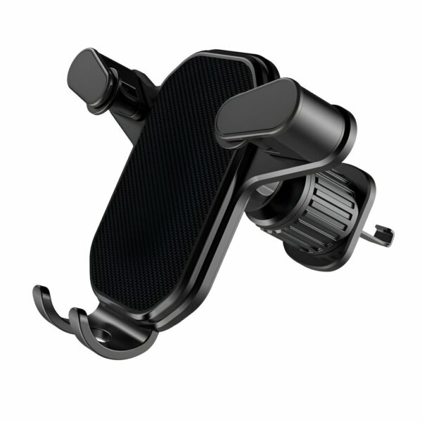 SOPORTE DE AUTO MODS-800 - FIJACION METAL VENT - ST - NEGRO
