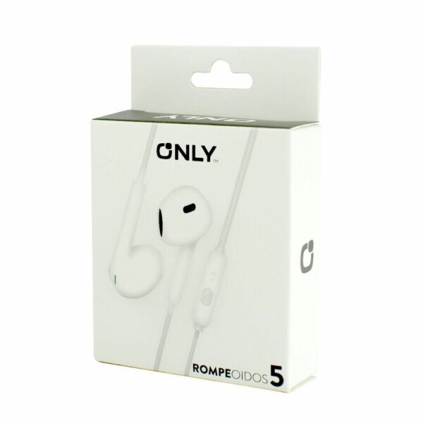 MANOS LIBRES ROMPEOIDOS 5 - ONLY - BLANCO