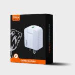 CARGADOR 220V MODO-006 - 1USB + TIPO C - ONLY PREMIUM - BLANCO