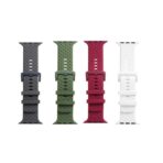 MALLA RELOJ MODS-766 SILICONA TRENZADA 38 - ST - GRIS - Imagen 2