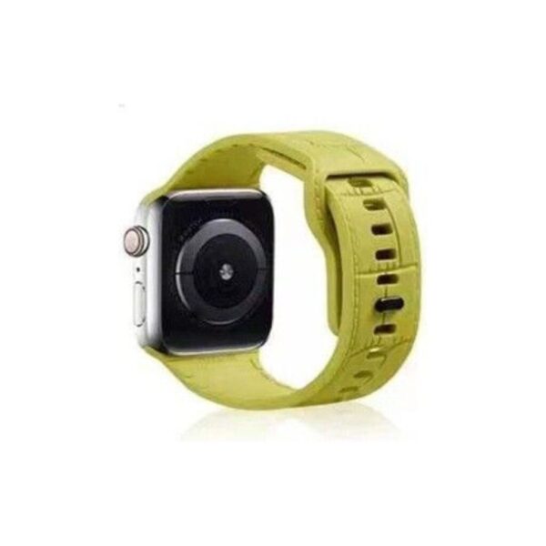 MALLA RELOJ MODS-762 SILICONA ELEGANTE 38 - ST - VERDE