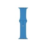 MALLA RELOJ MODS-753 SILICONA LISA 42 - ST - AZUL