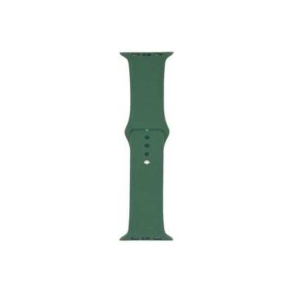 MALLA RELOJ MODS-753 SILICONA LISA 42 - ST - VERDE