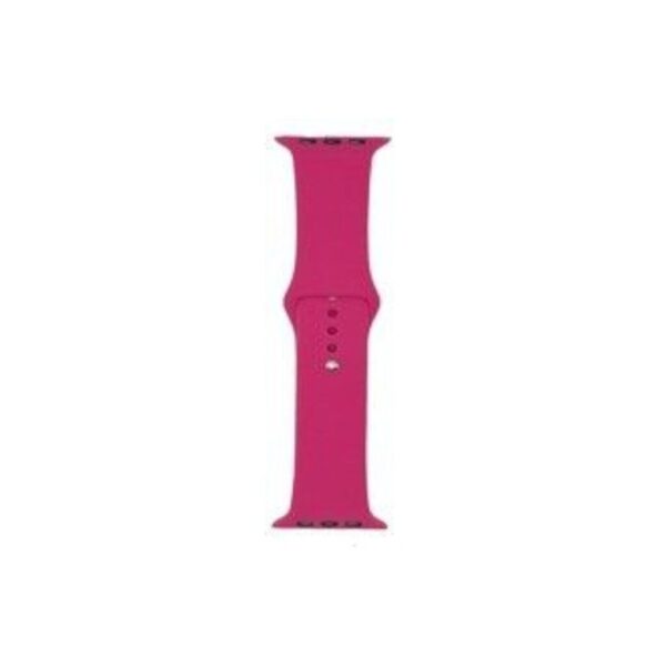 MALLA RELOJ MODS-753 SILICONA LISA 42 - ST - MAGENTA