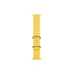 MALLA RELOJ MODS-755 SILICONA CORRUGADA 42 - ST - AMARILLO