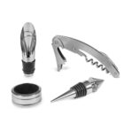 SET DESCORCHADOR 5 PIEZAS CON AJEDREZ MODS-792 - ST - NEGRO - Imagen 2