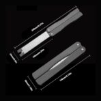 AFILADOR DE CUCHILLOS PLEGABLE MODS-788 - ST - NEGRO - Imagen 3