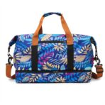BOLSO FLORAL MODS-063 - ST - AZUL