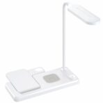 ESTACION DE CARGA INALAMBRICA 4 EN 1 ZENTRA LIGHT-HT503 MODX-000G - BLANCO - Imagen 4