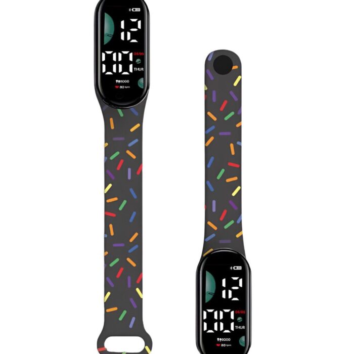 WATCH BAND KIDS CONFETTI MODS-769 - ST - GRIS