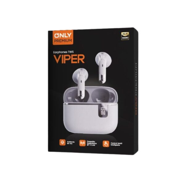 MANOS LIBRES MODO-111 VIPER TWS - ONLY - BLANCO