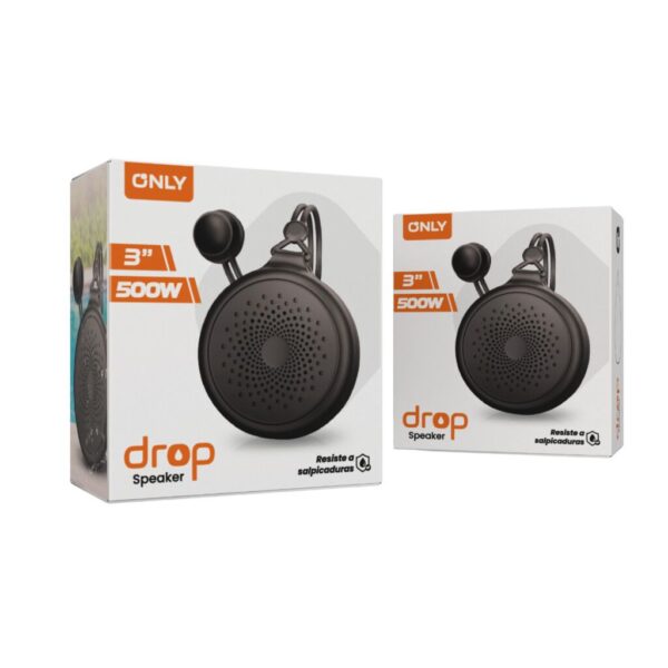 PARLANTE 3'' - MODS-904 DROP - STOCK - NEGRO