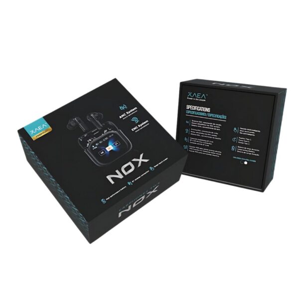MANOS LIBRES TWS - NOX - MODX-051 - XAEA - NEGRO